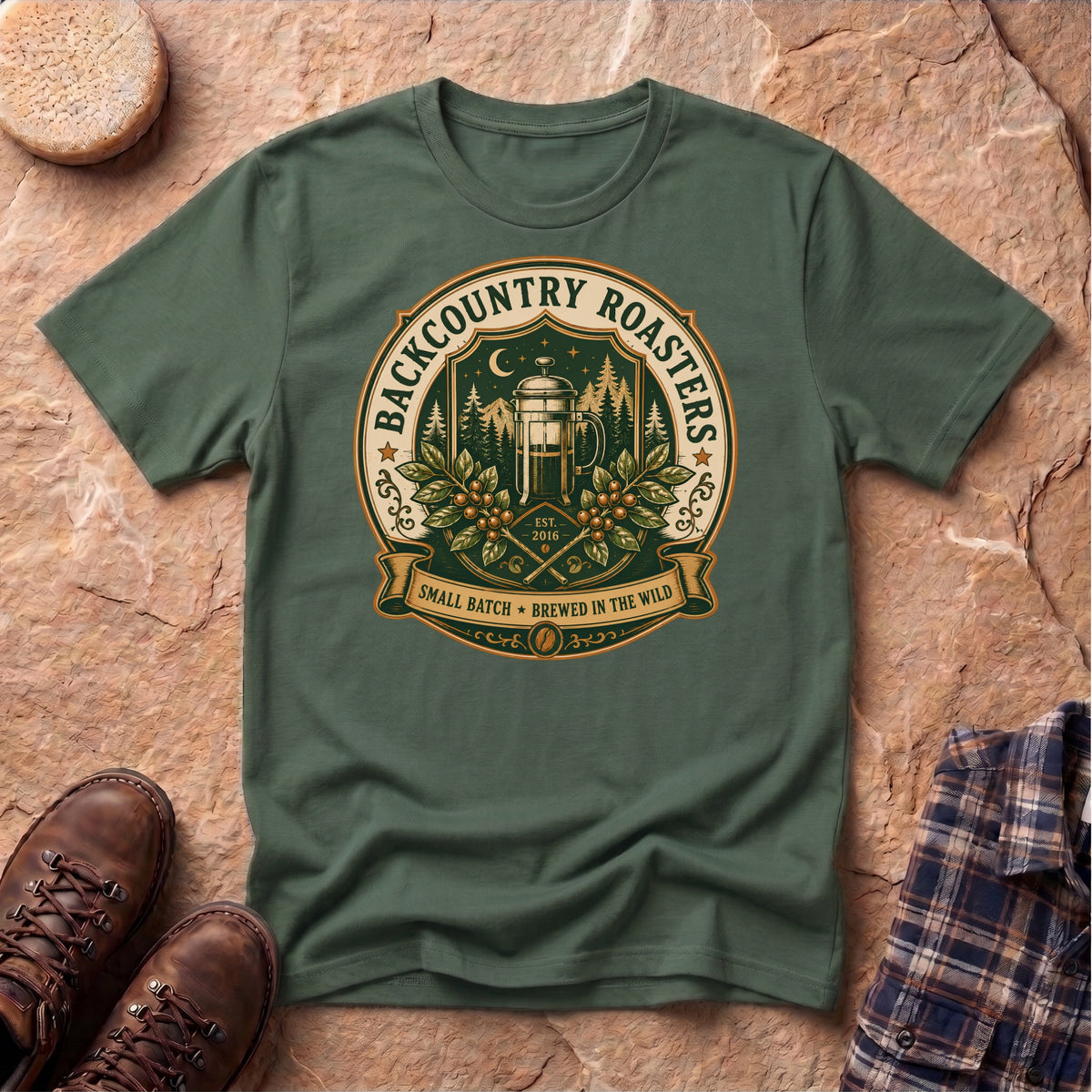 Backcountry Roasters Unisex T-Shirt