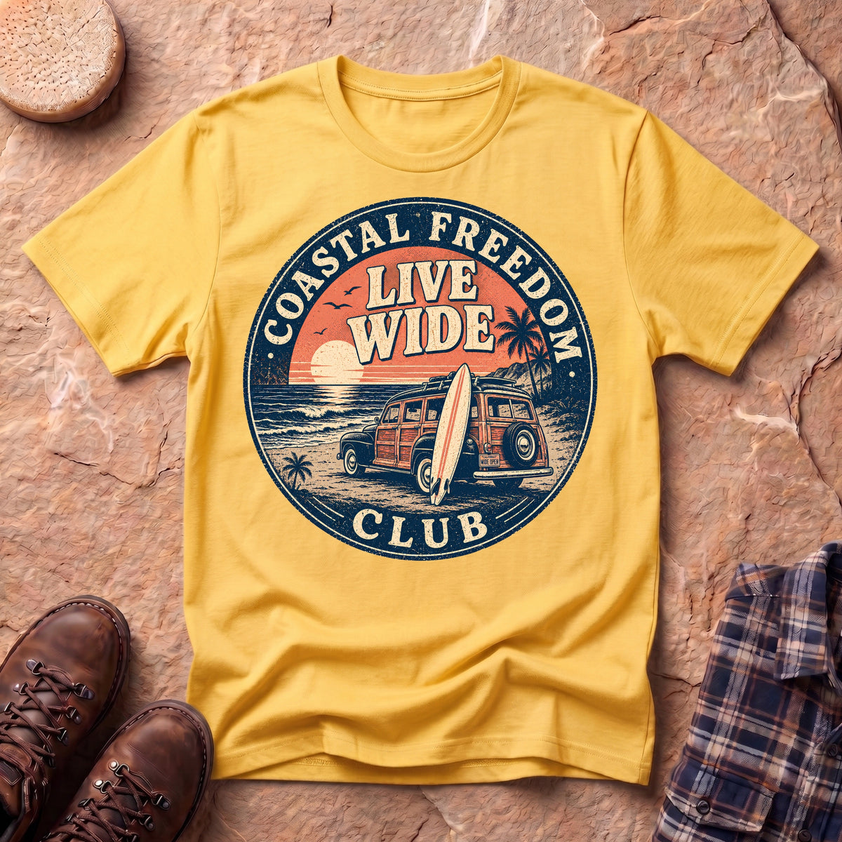 Coastal Freedom Unisex T-Shirt