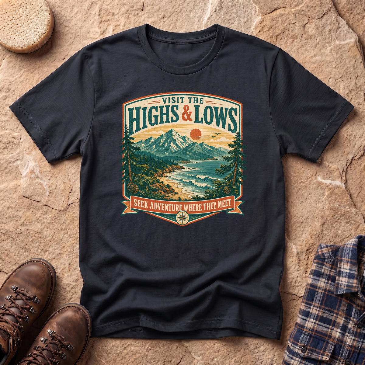 Highs and Lows Unisex T-Shirt