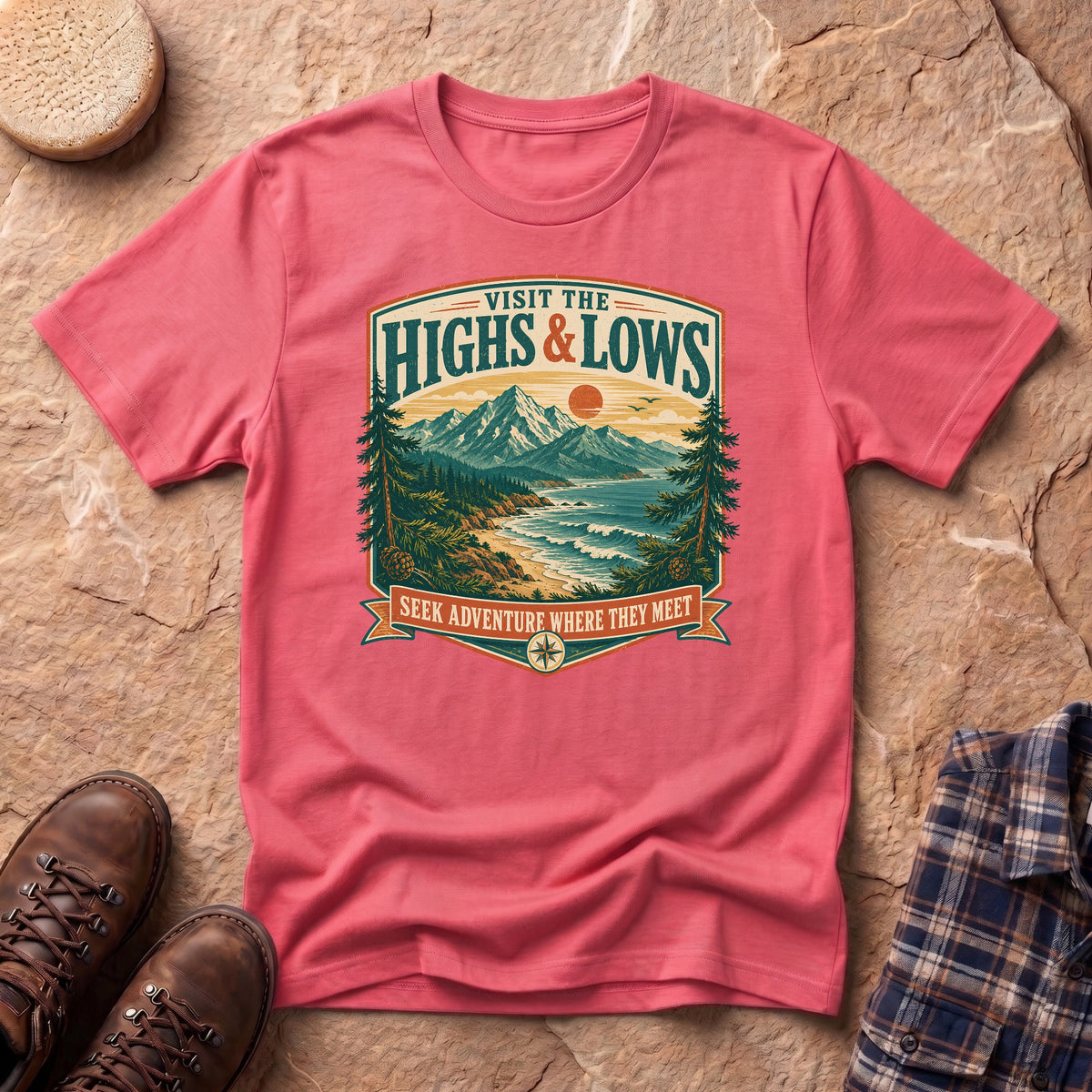 Highs and Lows Unisex T-Shirt