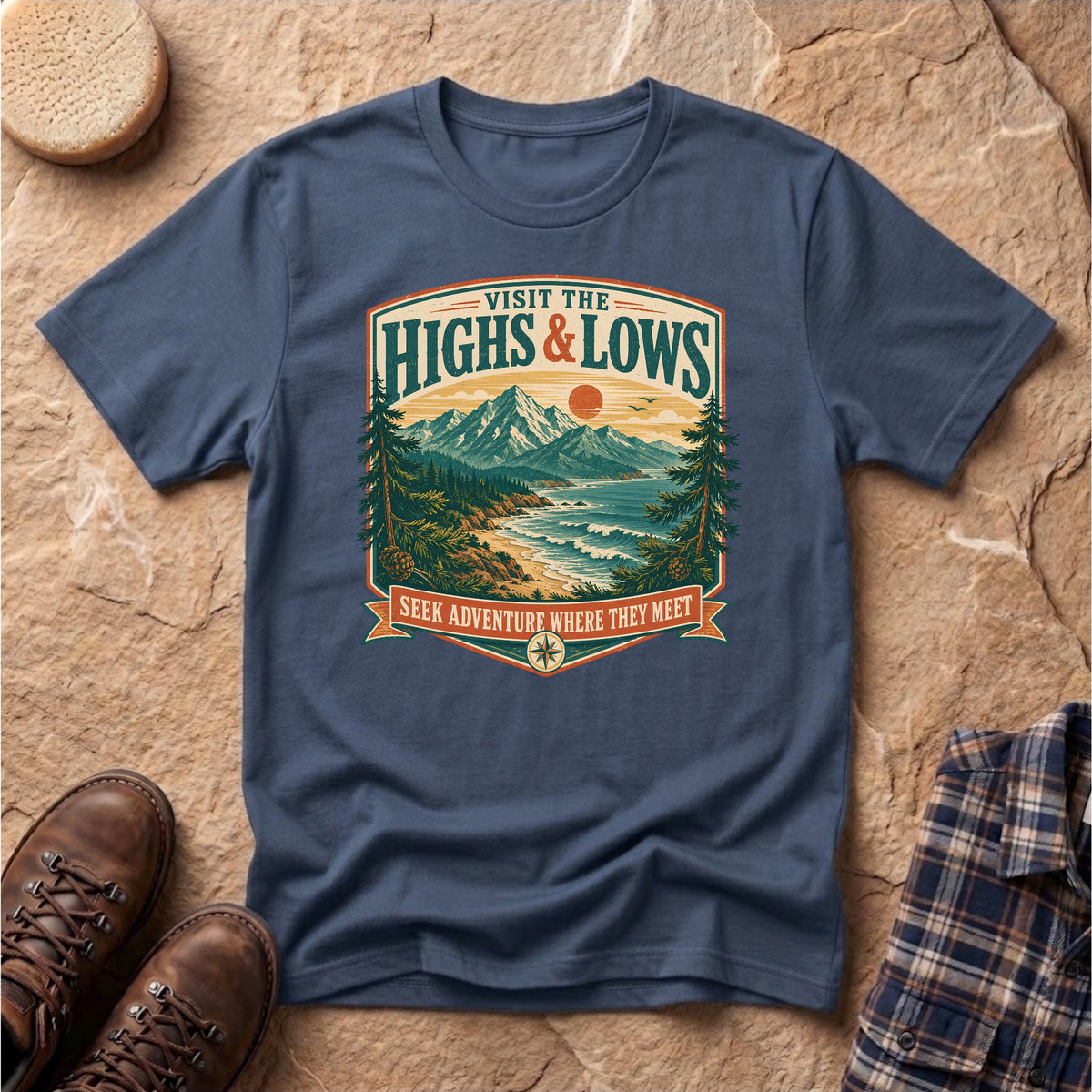 Highs and Lows Unisex T-Shirt