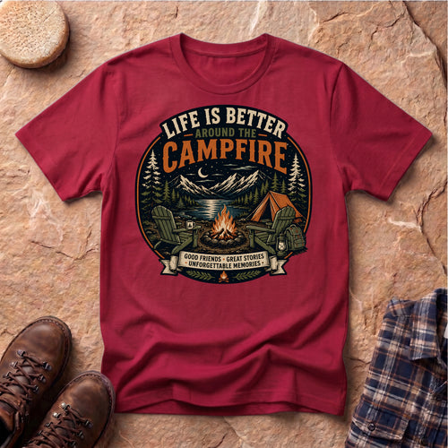 Around The Fire Unisex T-Shirt