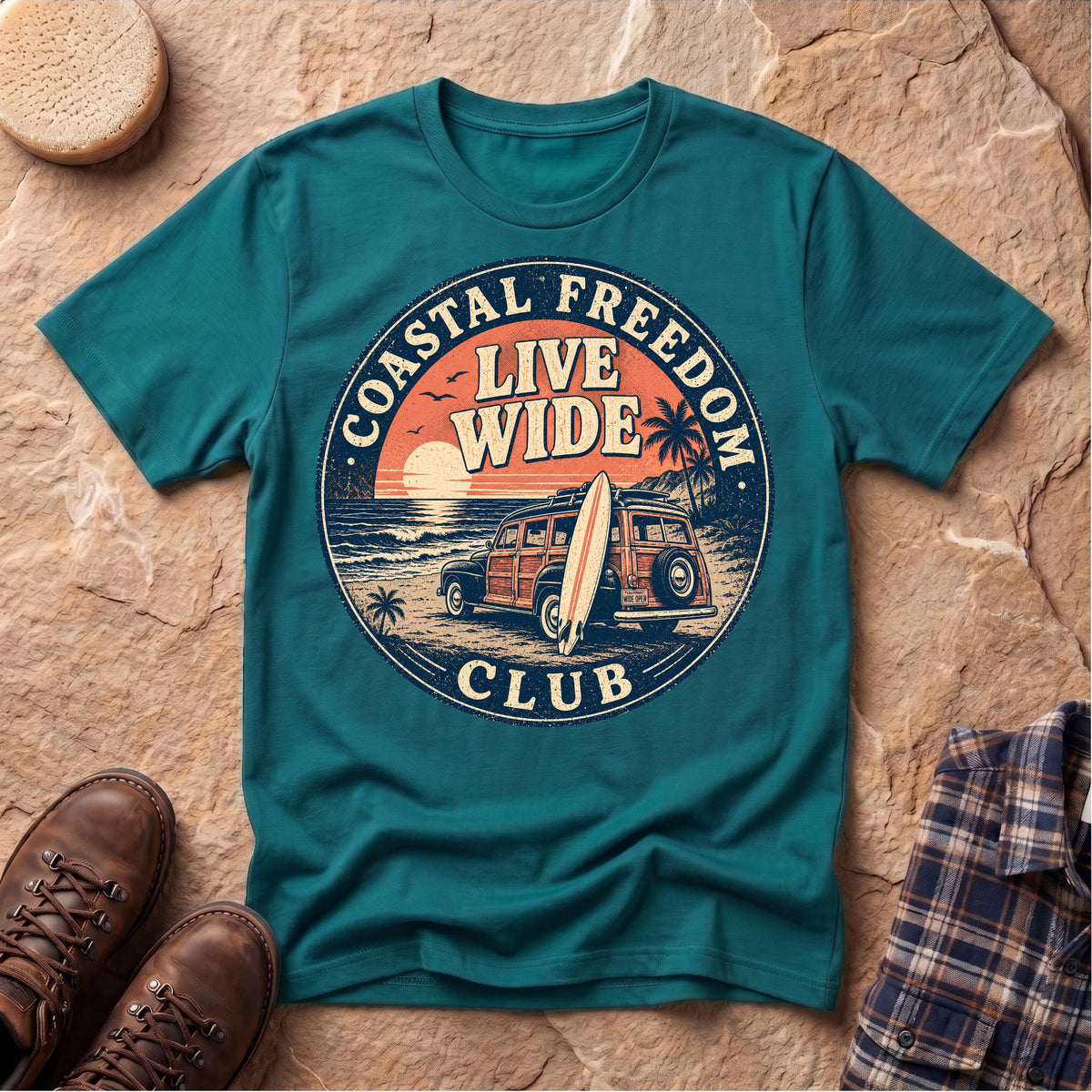 Coastal Freedom Unisex T-Shirt