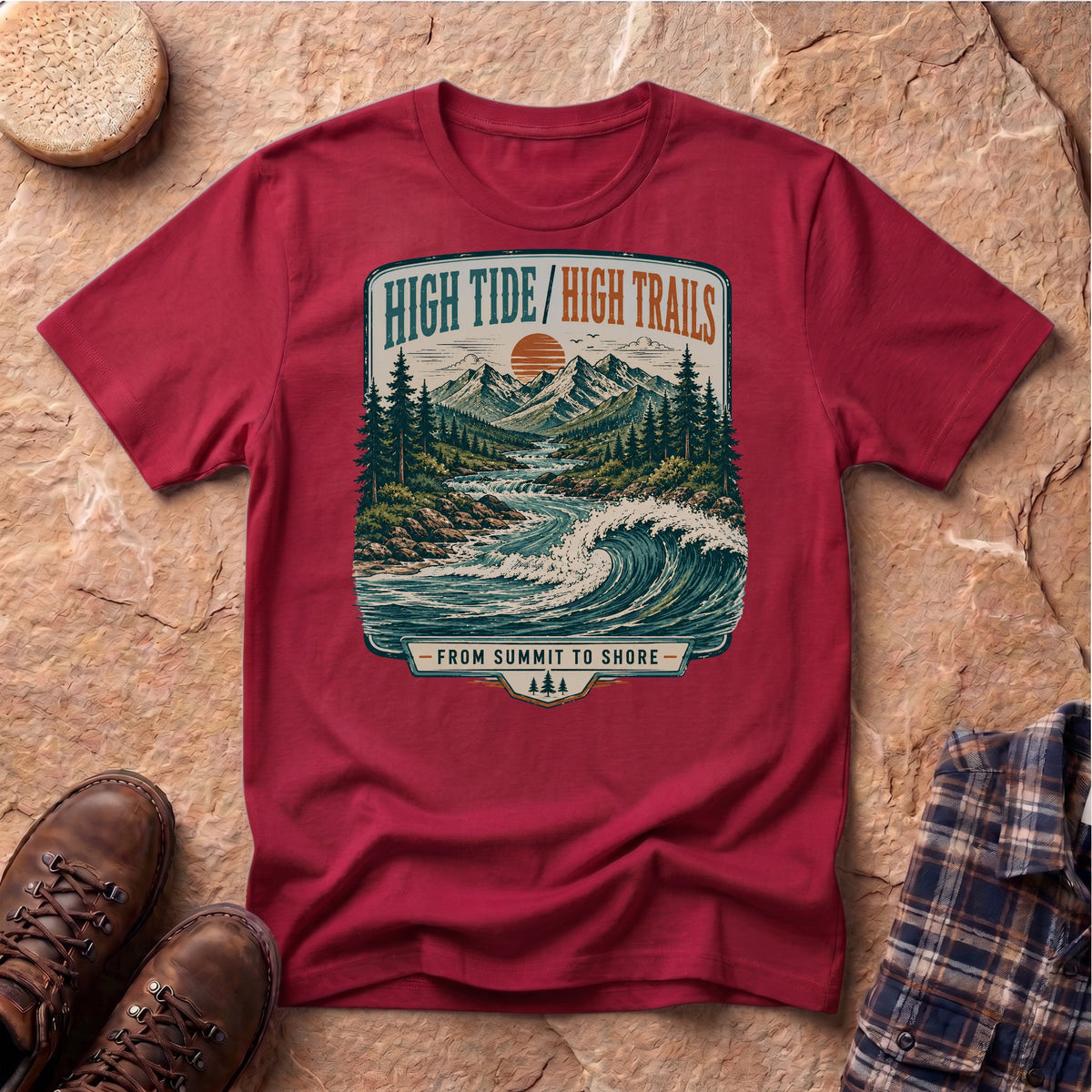 High Tide High Trails Unisex T-Shirt