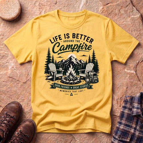 Around the Campfire Unisex T-Shirt