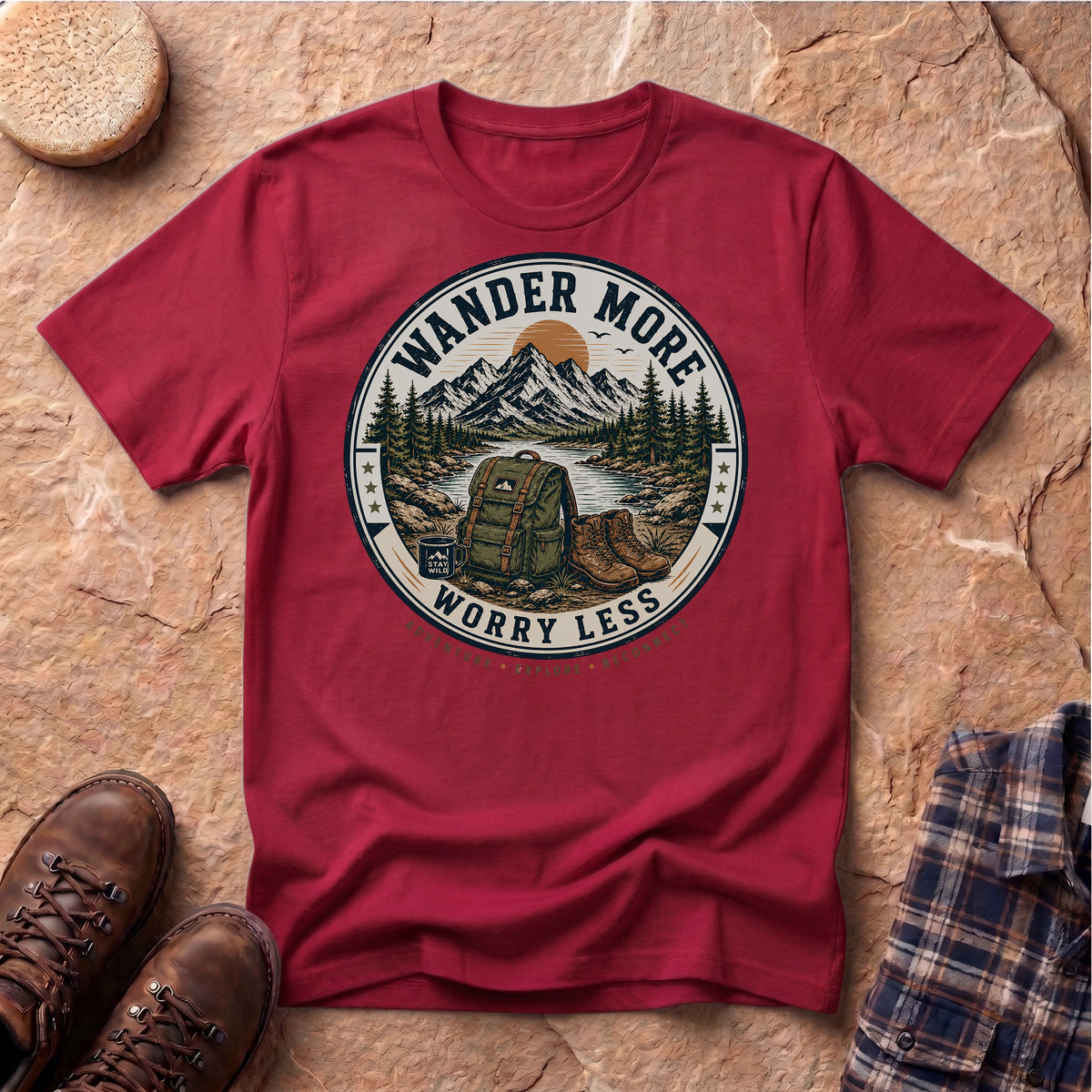 Wander More Unisex T-Shirt