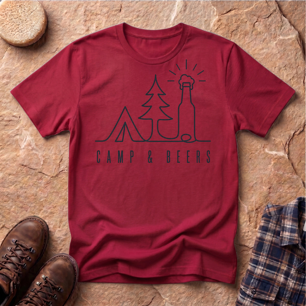 Camp & Beers Unisex T-Shirt
