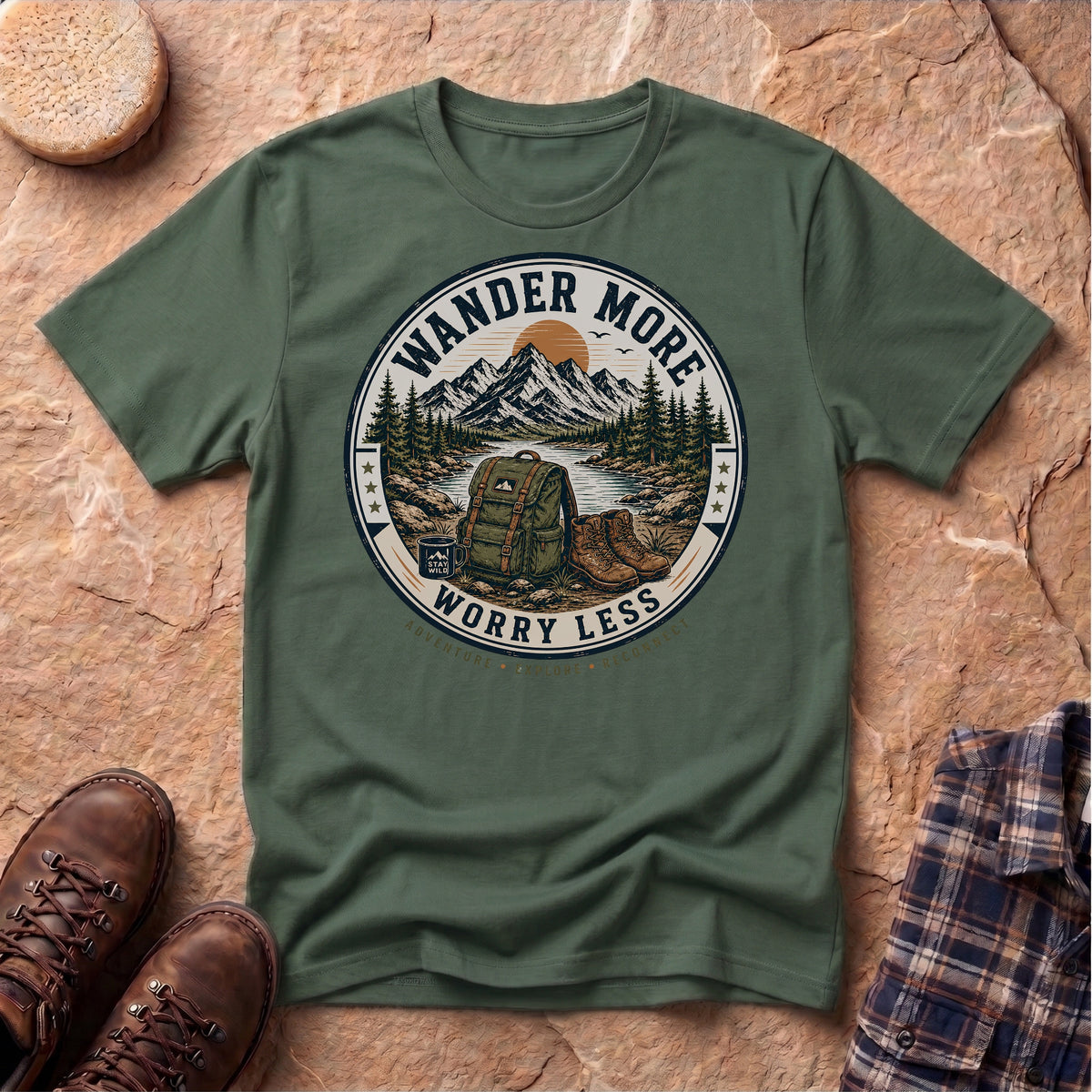 Wander More Unisex T-Shirt