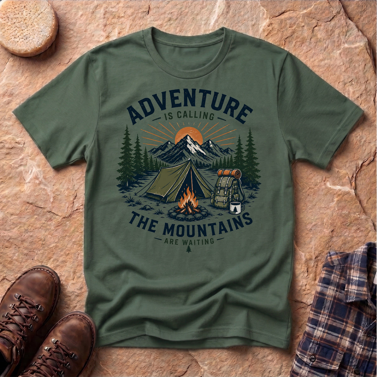 Mountains Are Waiting Unisex T-Shirt