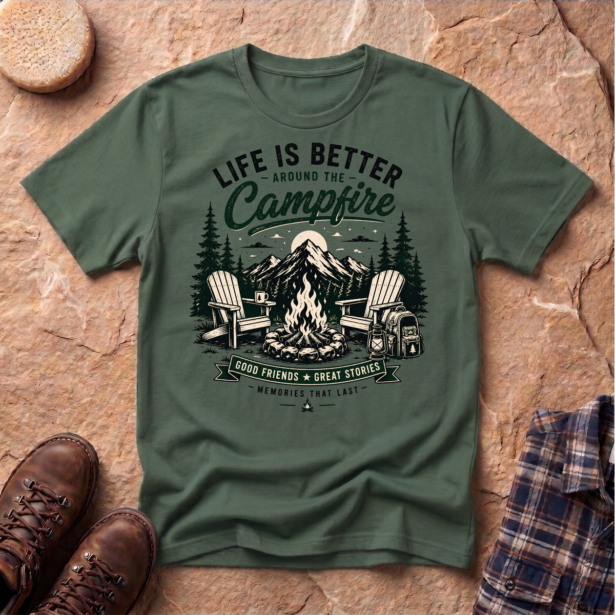 Around the Campfire Unisex T-Shirt