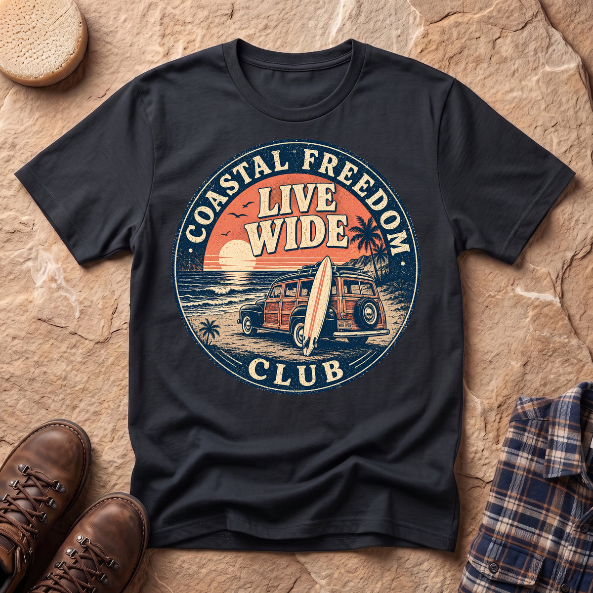 Coastal Freedom Unisex T-Shirt