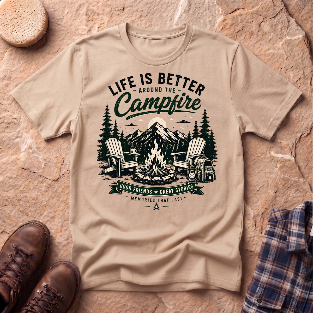Around the Campfire Unisex T-Shirt