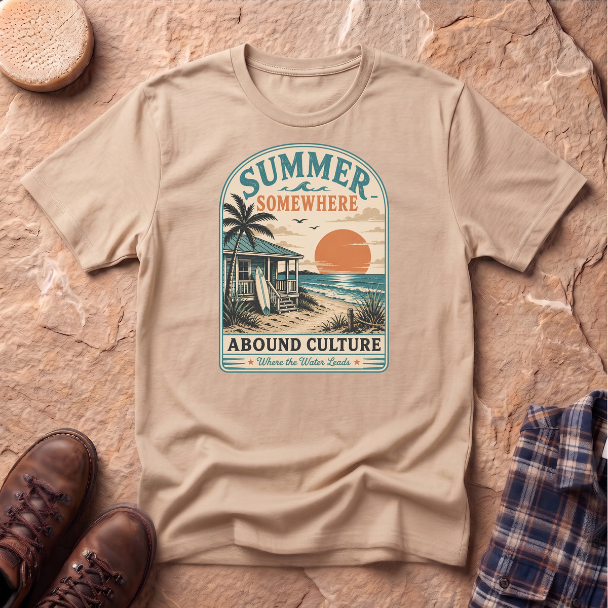 Summer Somewhere Unisex T-Shirt