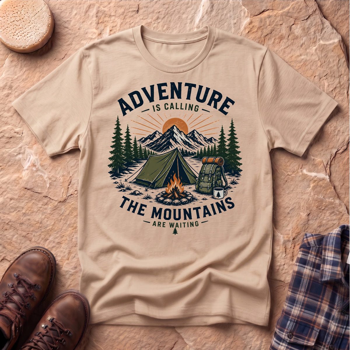 Mountains Are Waiting Unisex T-Shirt