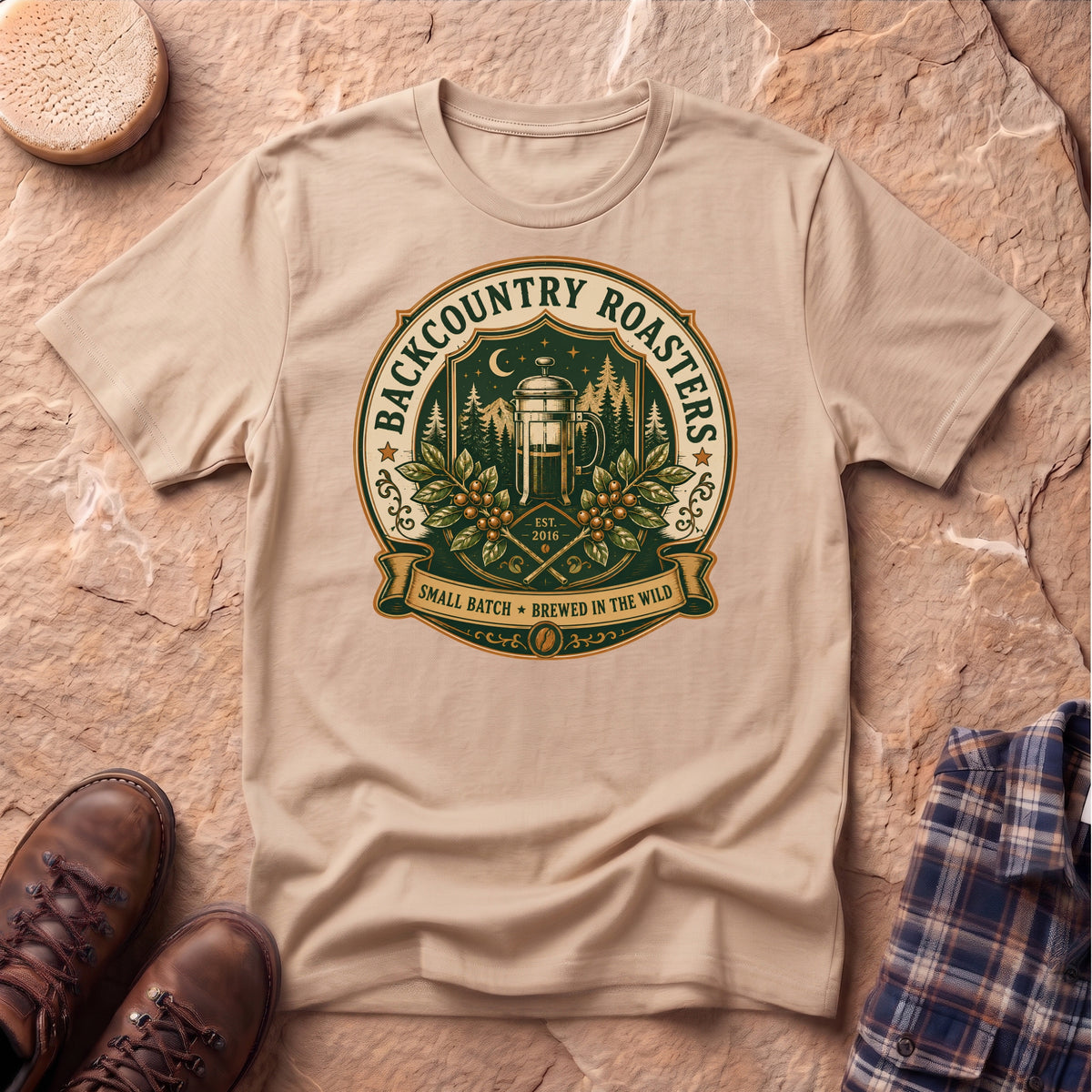 Backcountry Roasters Unisex T-Shirt
