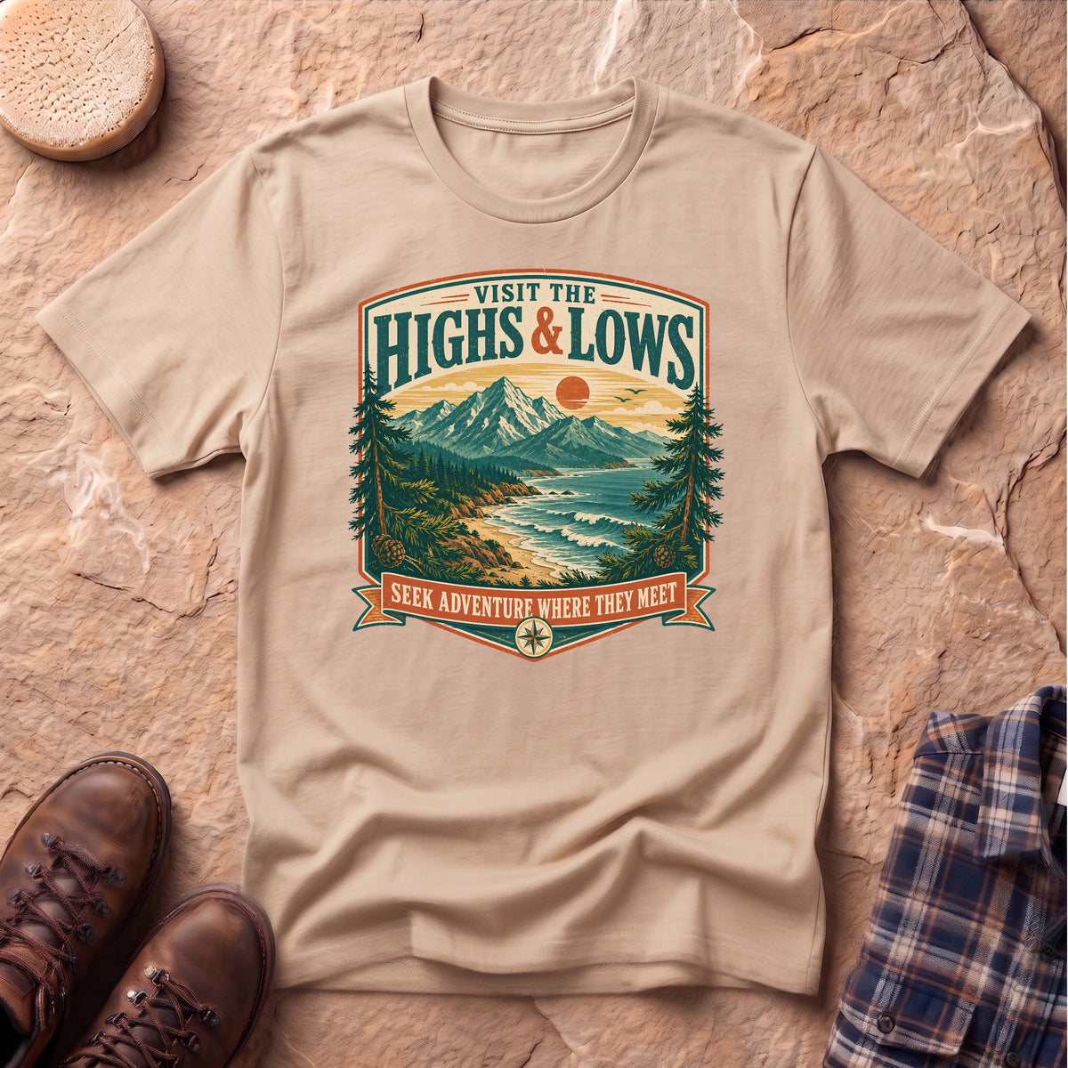 Highs and Lows Unisex T-Shirt