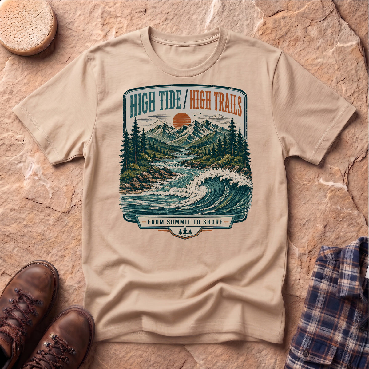 High Tide High Trails Unisex T-Shirt