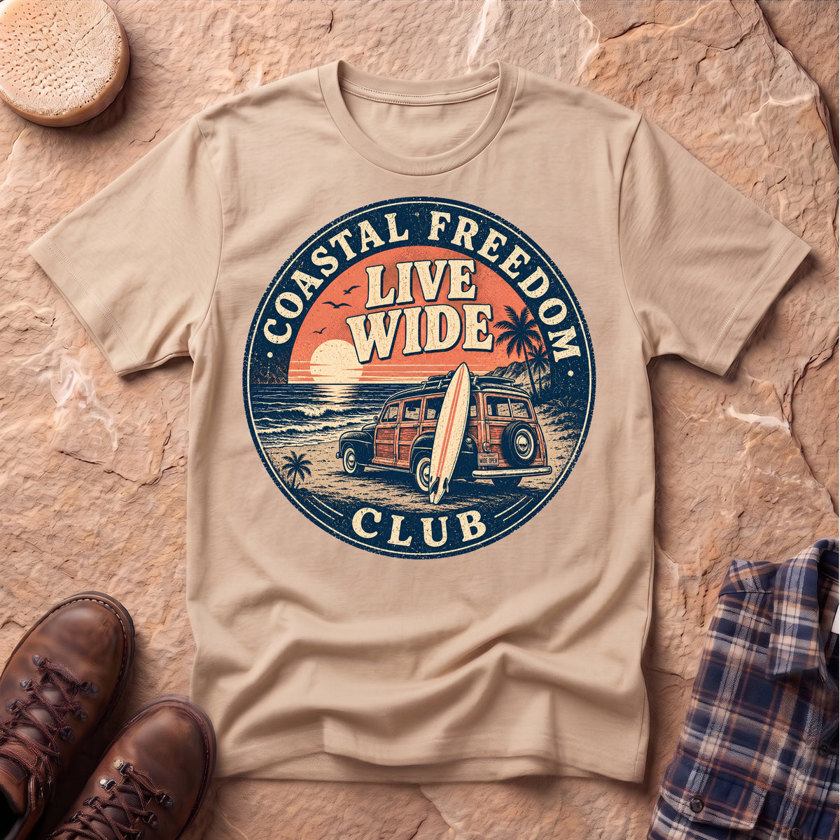 Coastal Freedom Unisex T-Shirt