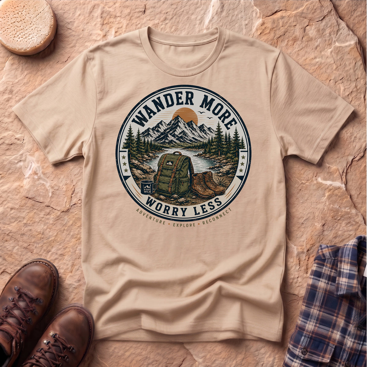 Wander More Unisex T-Shirt