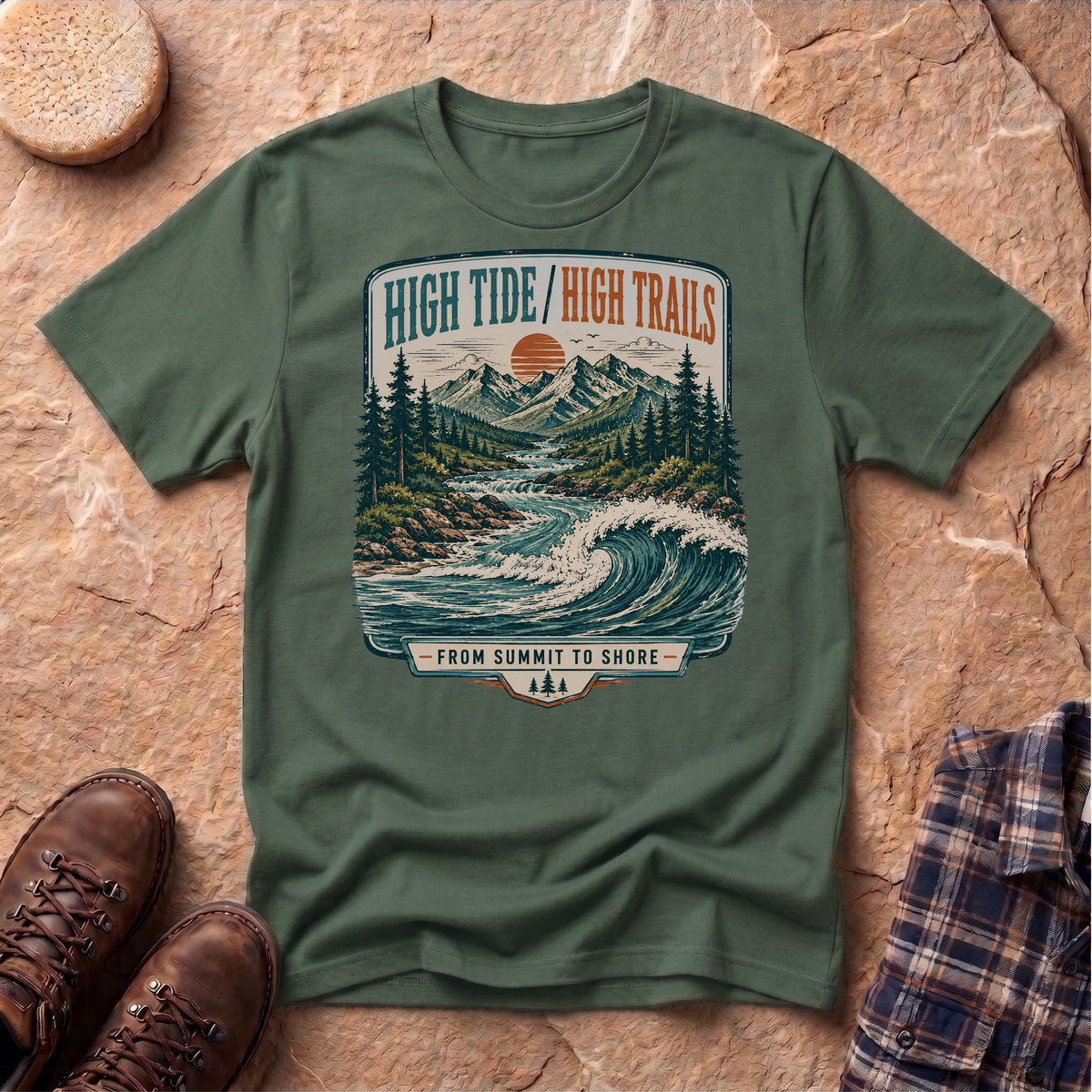High Tide High Trails Unisex T-Shirt