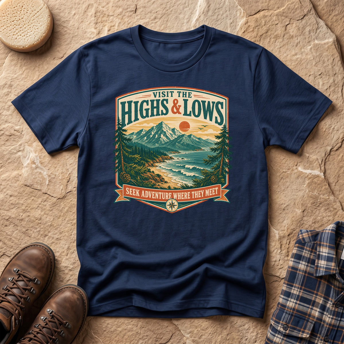 Highs and Lows Unisex T-Shirt