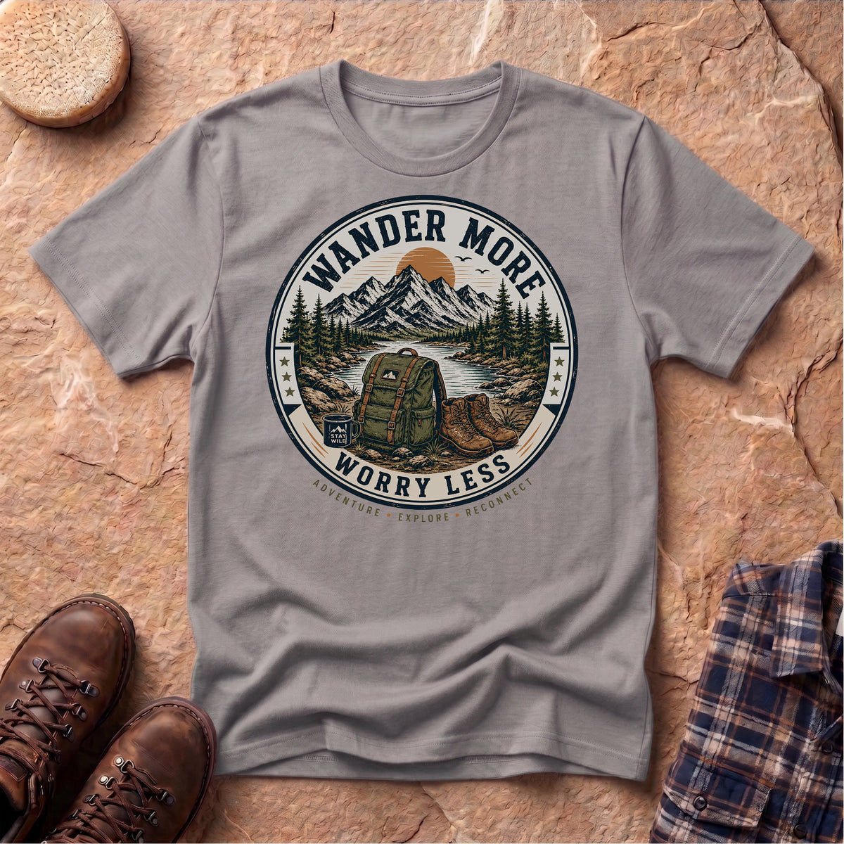 Wander More Unisex T-Shirt