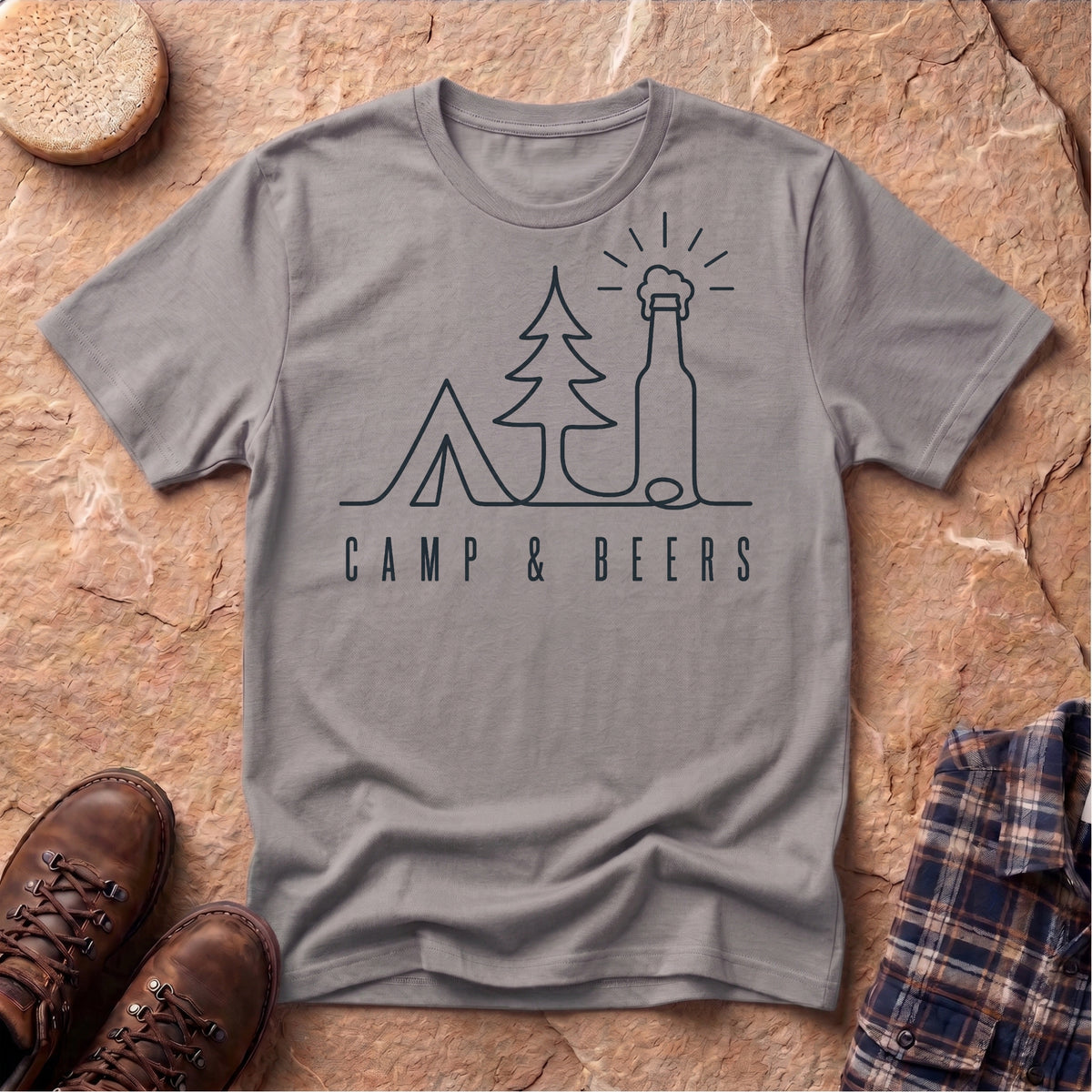 Camp & Beers Unisex T-Shirt