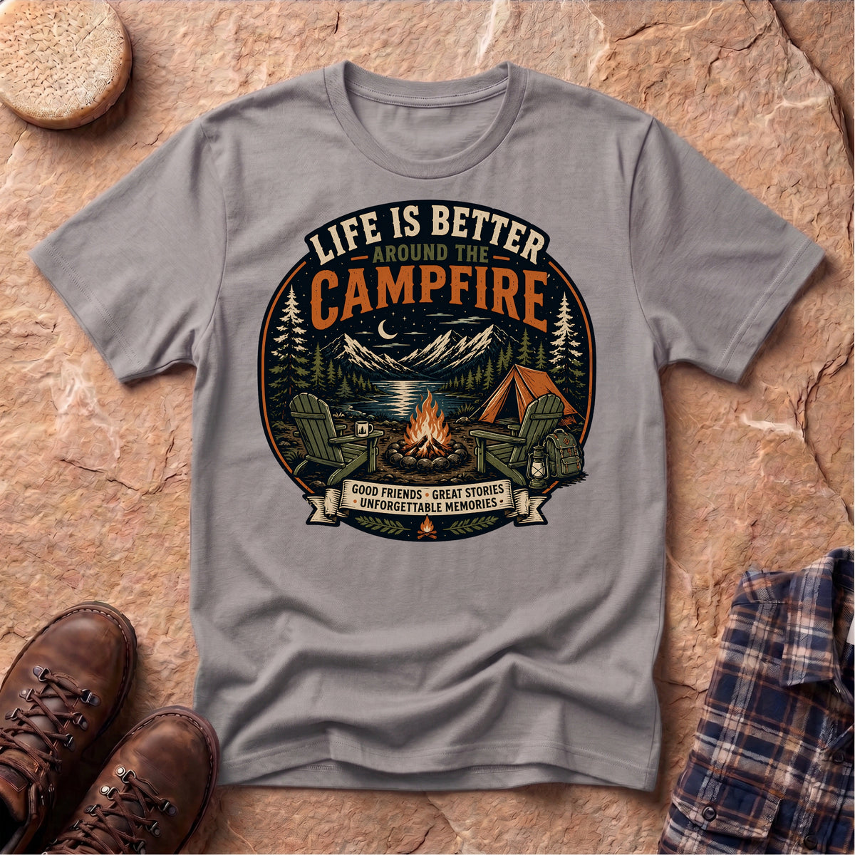 Around The Fire Unisex T-Shirt