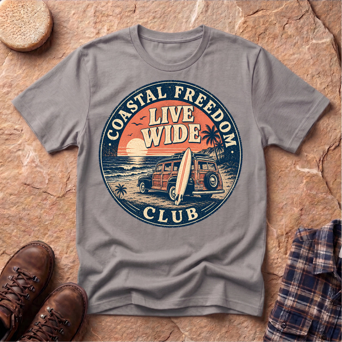 Coastal Freedom Unisex T-Shirt