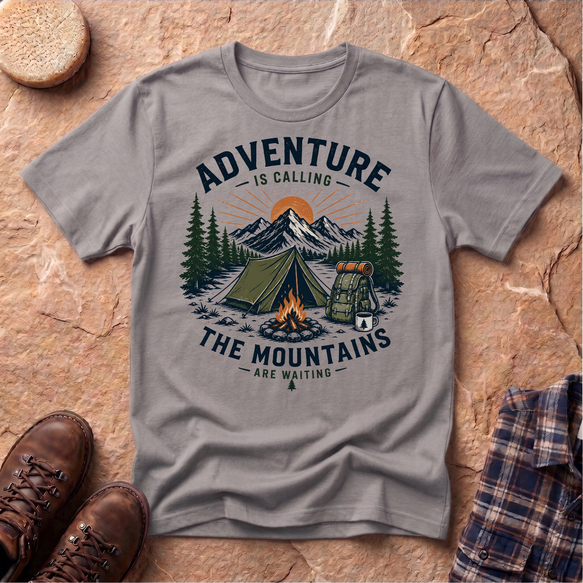 Mountains Are Waiting Unisex T-Shirt