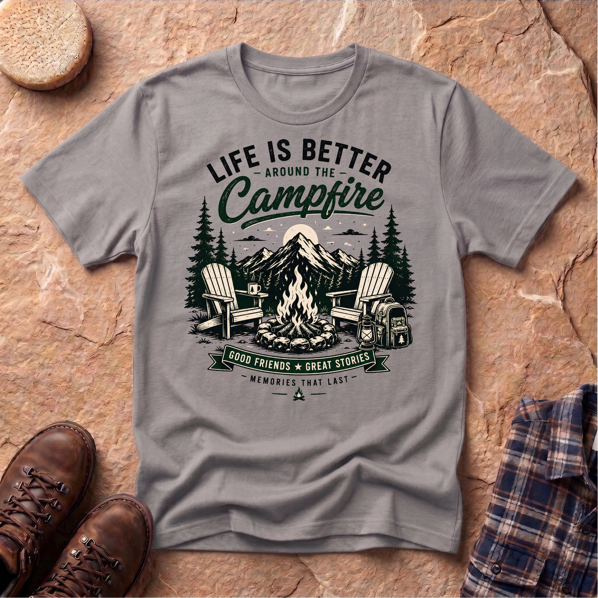 Around the Campfire Unisex T-Shirt