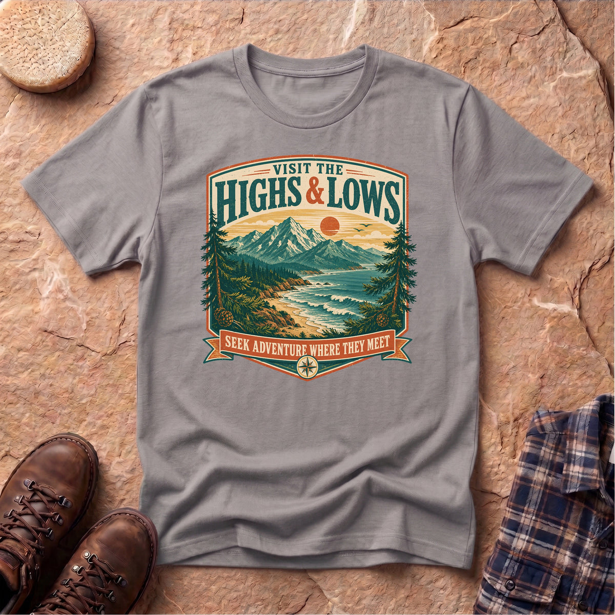 Highs and Lows Unisex T-Shirt