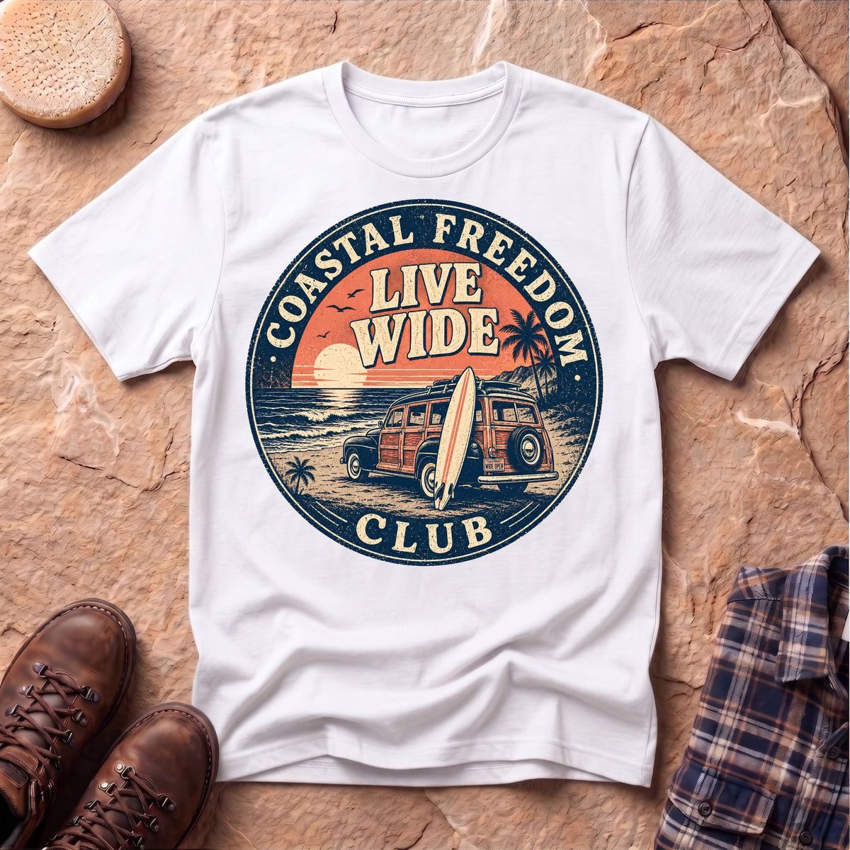 Coastal Freedom Unisex T-Shirt