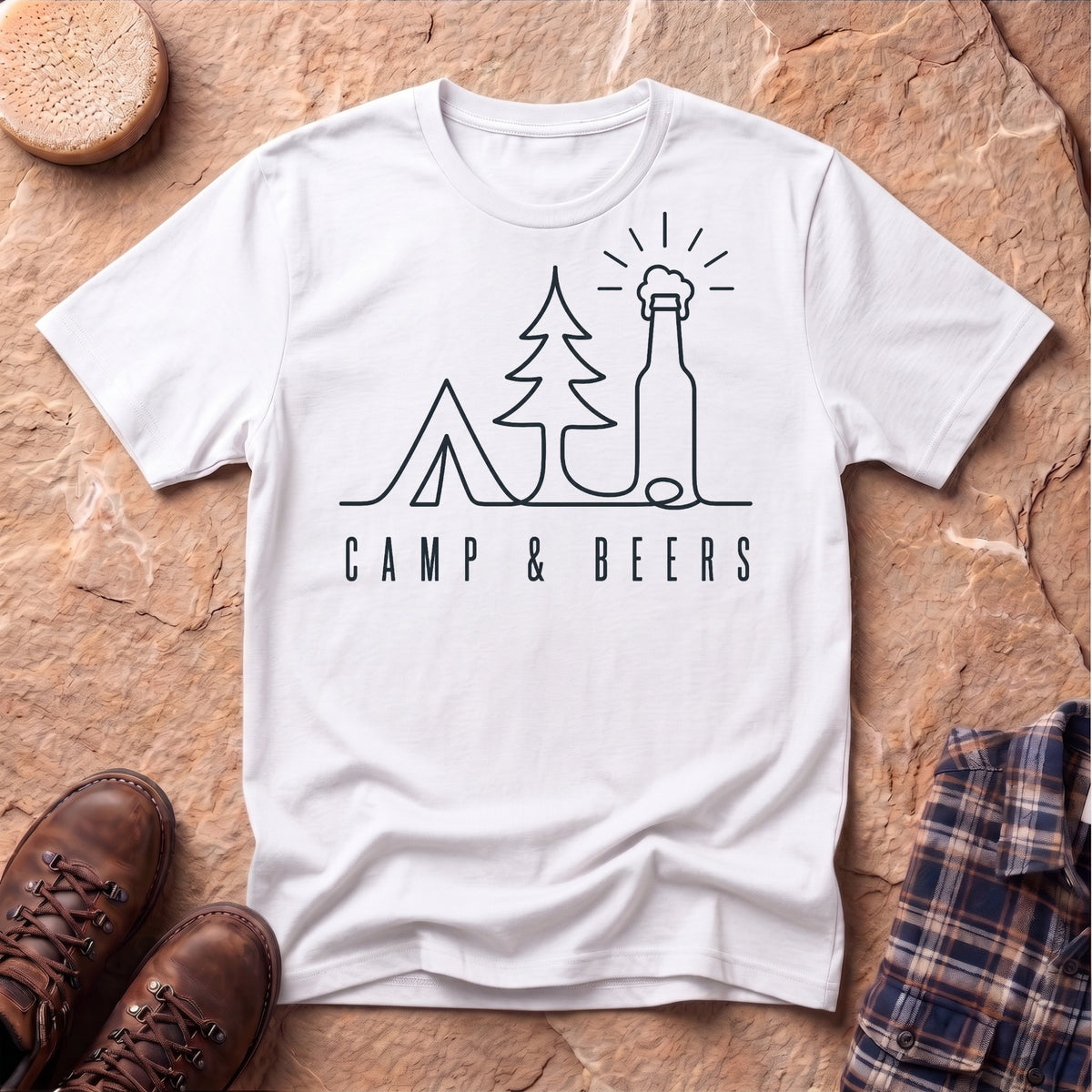 Camp & Beers Unisex T-Shirt