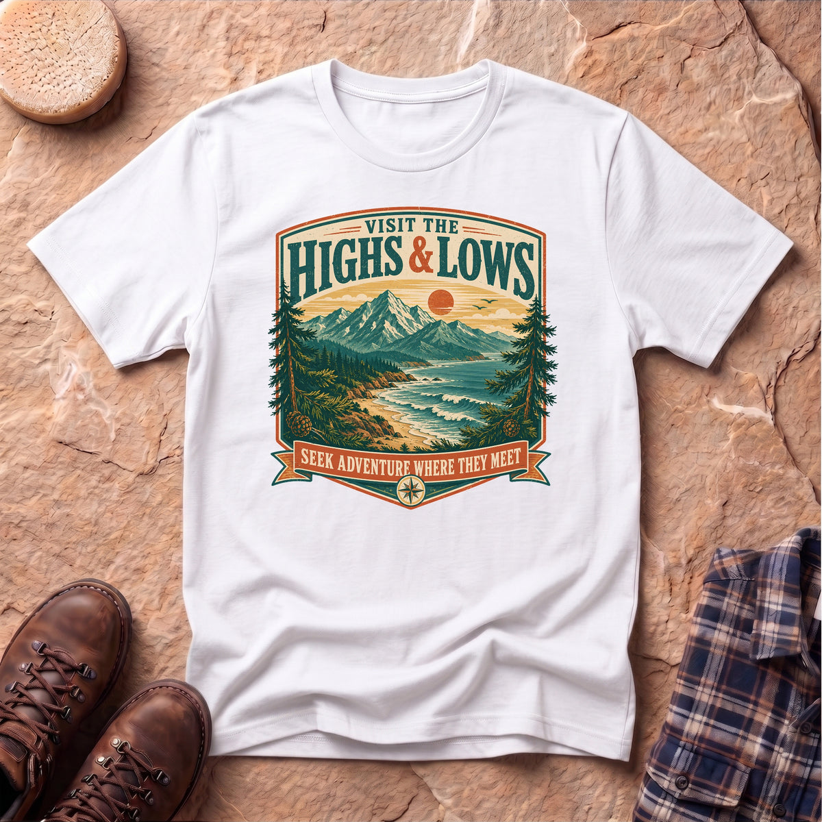 Highs and Lows Unisex T-Shirt