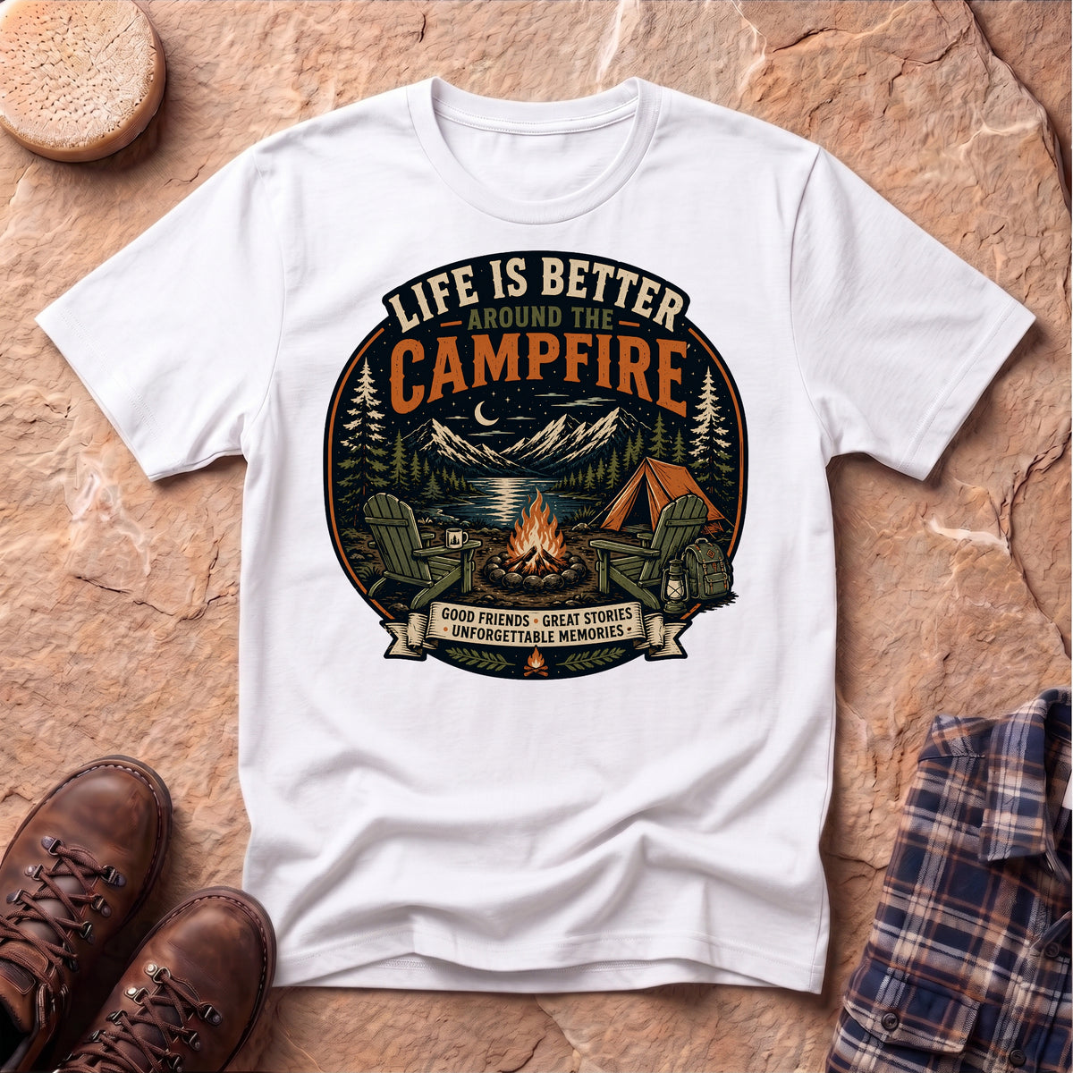 Around The Fire Unisex T-Shirt