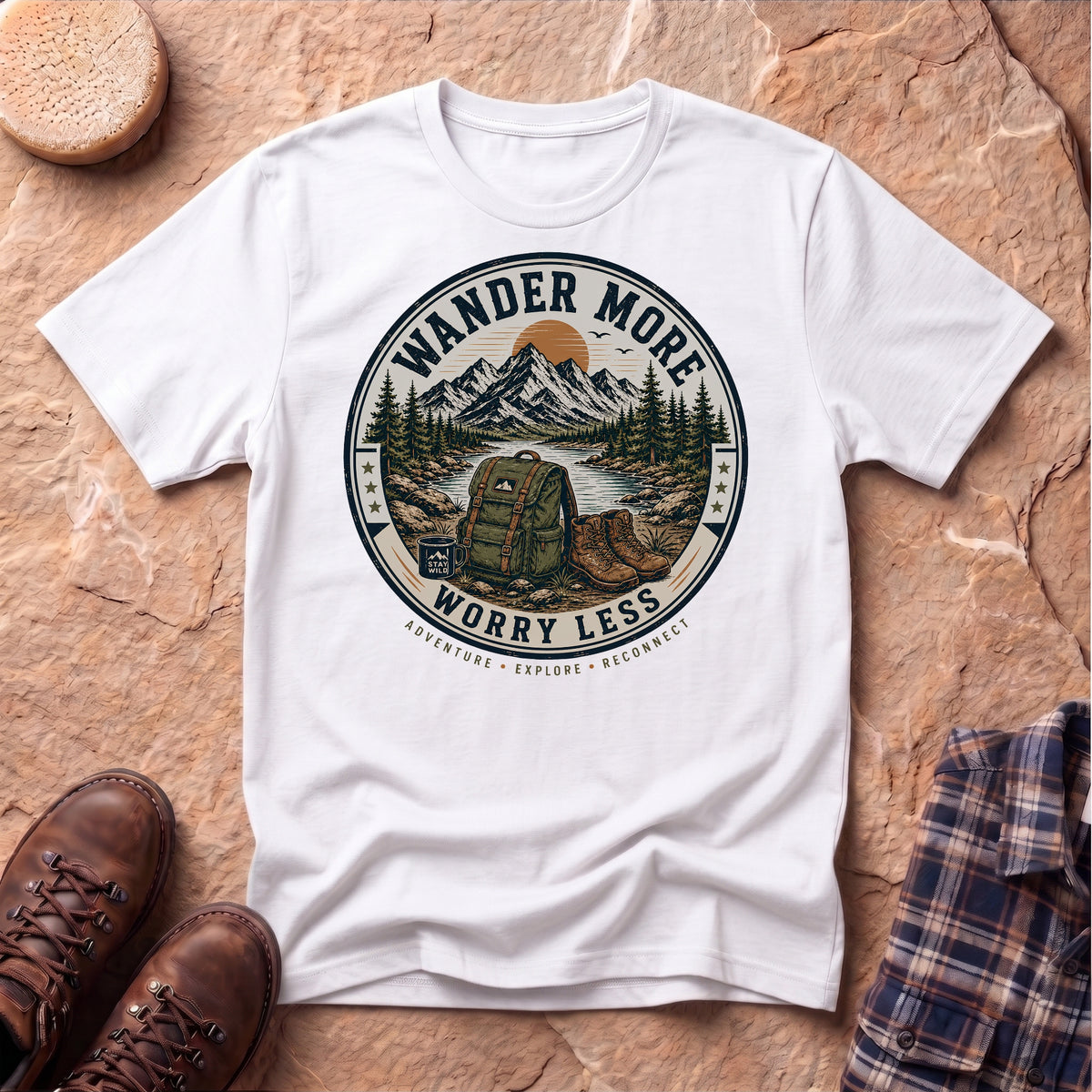 Wander More Unisex T-Shirt