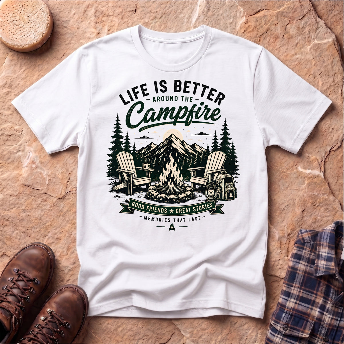 Around the Campfire Unisex T-Shirt